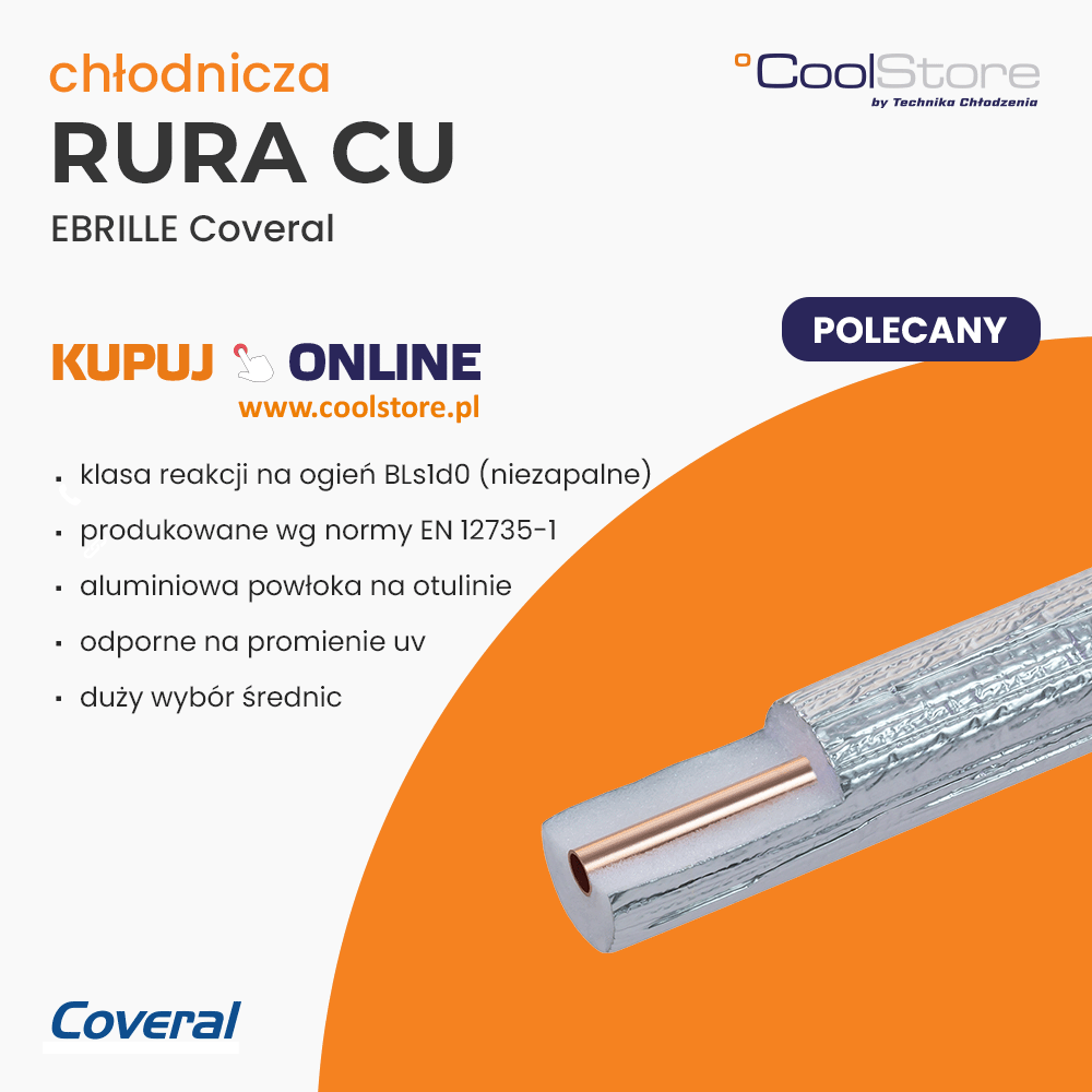 Rury w otulinie coveral