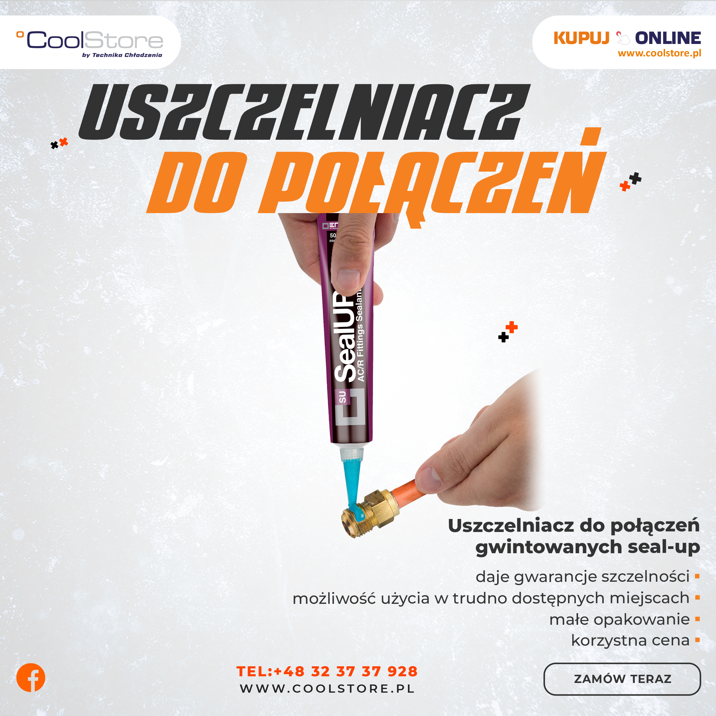 Uszczelniacz do połączeń gwintowanych seal-up