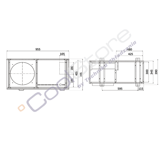 Condensing unit housing Q=4.170W St. CoolStore online store