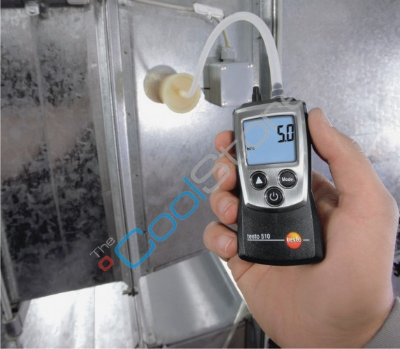 Testo 510 Portable Differential Pressure Gauge (Range To