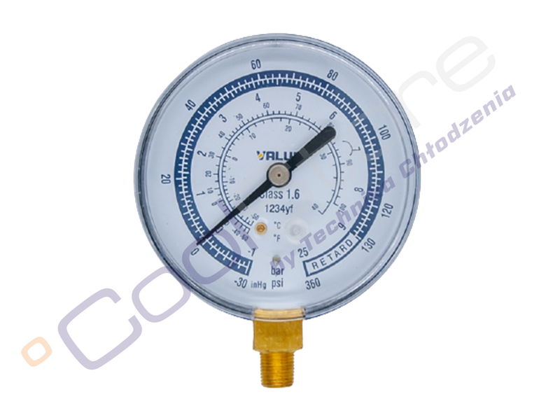 Low pressure gauge for VMG-2-R1234yf Value