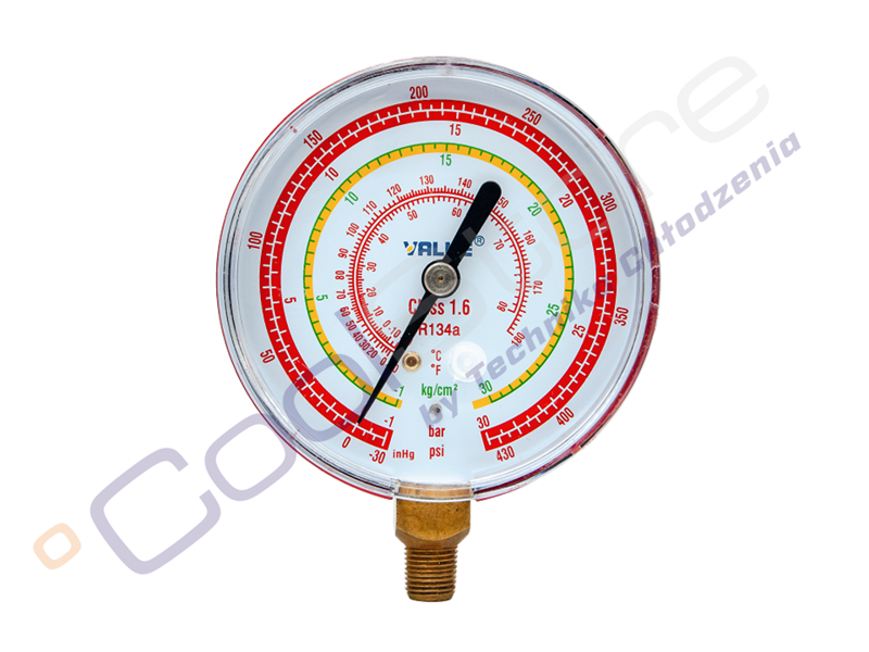 Manometer high pressure for VMG2R134A Value CoolStore online store