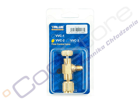 Zawór serwisowy – dostępu  VALUE VVC-2 (1/4”m x 5/16”f)