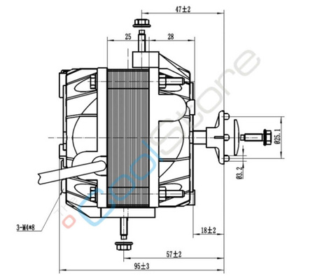 SAI  - Silnik wentylatora 16W