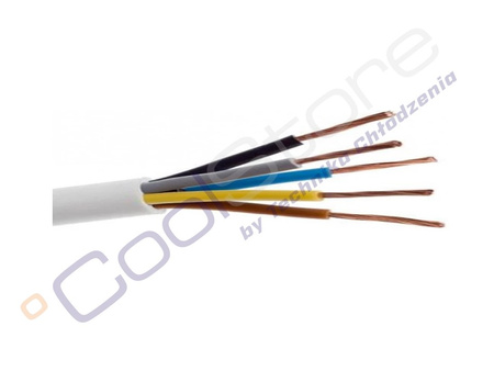 Round wire OWY 5x1.5 cable