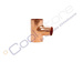 Copper Tee Connection 3/8"