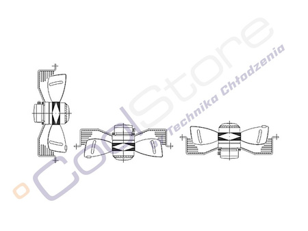 OLVENT YWF4E-630S-P137/70-G 230V haust fan