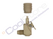 Quick coupler elbow REFCO V-35012 (1/4" x 1/4")