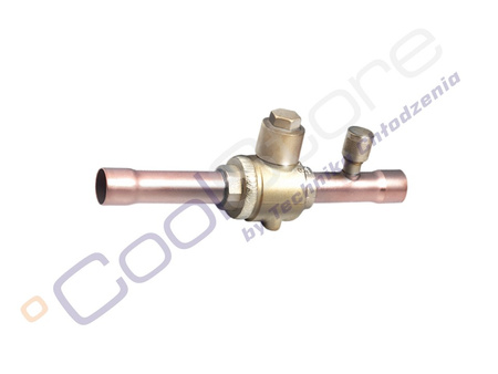 SANHUA ball valve  SANHUA SBV(M)-JA9YHSY-1  soldered  1 1/8 with measuring connection