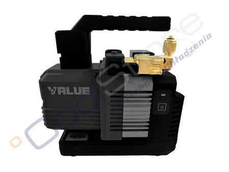 Pompa próżniowa akumulatorowa VALUE VRP-2DLi 56l z elektrozaworem + adapter DeWalt (wersja bez baterii, ładowarki i kufra) 