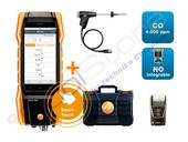 Analizator spalin 300LL TESTO 270564 3004 71 - zestaw z celą o wydłużonej żywotności, z drukarką