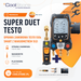 TESTO 550s + 552i - Zestaw promocyjny elektroniczna oprawa zaworowa 0564 5502 z wakuometrem 0564 2552 (270564 5502 02)
