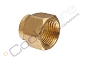 Flare nut brass 1/2 " SAE