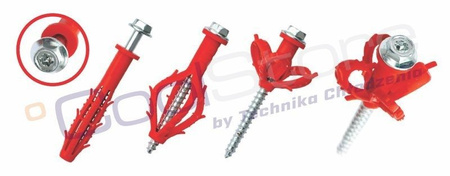 KAXDN plug 10 x 80, 50 pcs