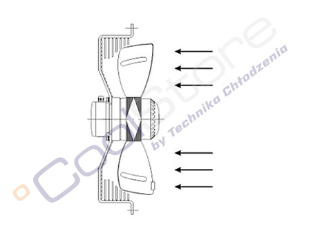 OLVENT YWF4E-250S-P92/25-G 230V haust fan