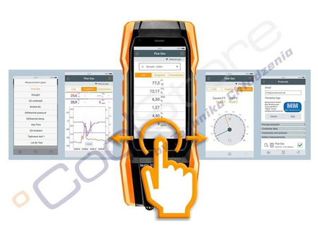 TESTO 300 NL LL - Flue gas analyzer (O2, COH2 8000ppm) without printer + SmartSond 270564 3004 72 10 