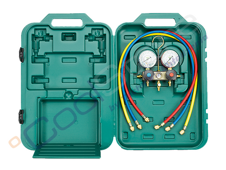 Zestaw manometrów mechanicznych REFCO BM2-3-DS-R32