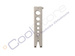 Silver inch insert without stop for VALUE VFT cup machines