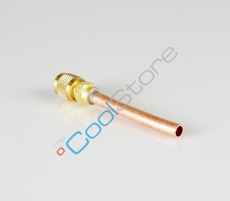 Charging valve 1/4"SAE /pipe 6 mm x 60 mm SU-04S