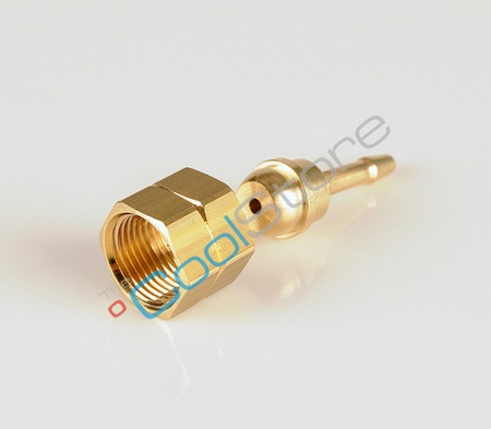 Hose nipple with cap nut propane 380/I/T4