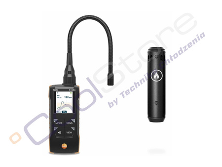 TESTO 514 EX - Wykrywacz nieszczelności gazów palnych + H2 z 1 sensorem + ATEX 0563 1515