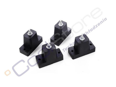 Rubber feet , anti-vibration pads - 4 pcs.