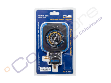 Single low pressure analogue gauge Value VRM1-B-0804