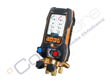 TESTO 558s zestaw Smart - Elektroniczna oprawa zaworowa 0564 5582