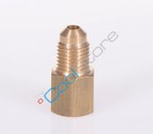 Złączka miedziana redukcyjna 1/4"m SAE x 3/8"f SAE