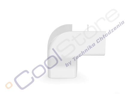 Łuk pionowy prawy ARTIPLASTIC 0815VD-W BIAŁY