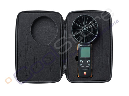 TESTO 417 zestaw 2 - Anemometr wiatraczkowy + rękawy pomiarowe + prostownica strumienia objętościowego + teleskop 2700563 2417 01