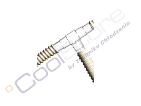  Tee for tube to drain in shape "T"