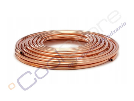 FEINROHREN - Rura CU chłodnicza w kręgu 8 x 1,00 (30m)