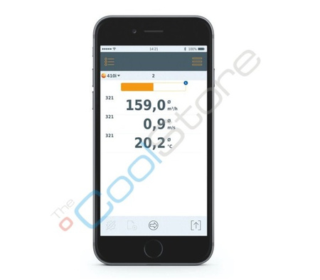 Anemometr wiatraczkowy Testo 410i SmartSonda