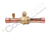 DANFOSS GBC 35s - 1 3/8" (35 mm) soldered shut-off valve with measuring port 009L7057 (009G7057)