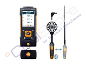 TESTO 440 dP ComboKit 1 - Set of multifunction meter + vane probe Ø100 mm + head probe + telescope 0563 4409