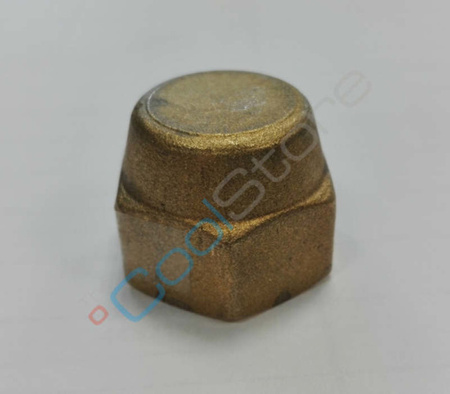 Flare cap brass 5/8" SAE