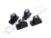 Rubber feet , anti-vibration pads - 4 pcs.