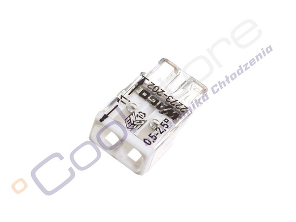 Szybkozłączka WAGO 2 X 0,5-2,5 mm2