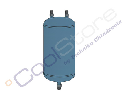 Zbiornik czynnika pionowy V5A.45b.04.C2.C2.F4 ; 45 bar ( R-410A)