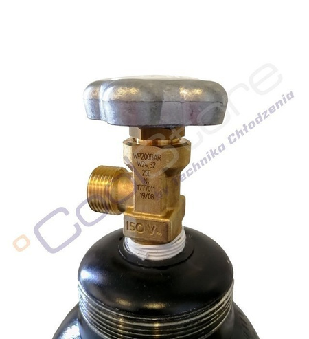 Nitrogen cylinder 8L empty 200 bar