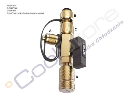 VALUE replacement tool and system filling VCR1 (1/4” x 1/4” i 5/16”)