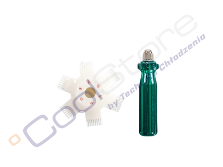 Plastikowy grzebień do prostowania lameli SHINEYEAR CH-351