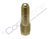 Brass adapter VALUE V08 (5/16"m x 1/4"f)