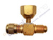 Tee 1/4 SAE M-F-M+ REFCO A-31852