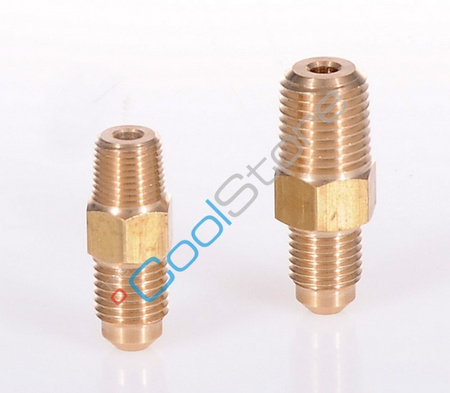 Złączka mosiężna 1/4"SAE x 1/4"NPT