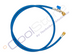 Hose with valve REFCO CA-CL-60-B-1/2"-20UNF-45° (150 cm / 5/16" x 1/4")