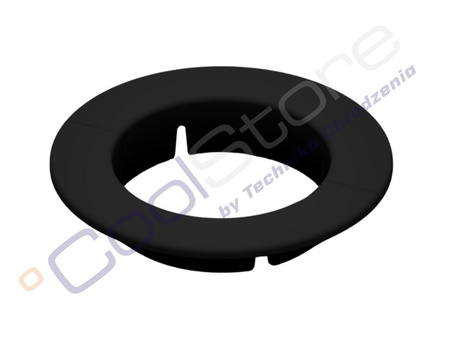 Hole Cover - Black 60 mm 