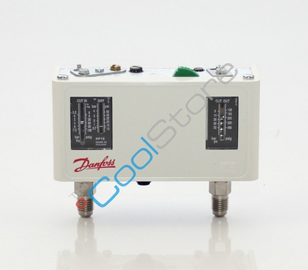 Presostat podwójny DANFOSS KP 15  060-124366 nc/wc R 