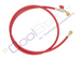 Wąż serwisowy z zaworem REFCO CA-CL-60-R-1/2'-20UNF-45° (150 cm / 5/16" x 1/4")